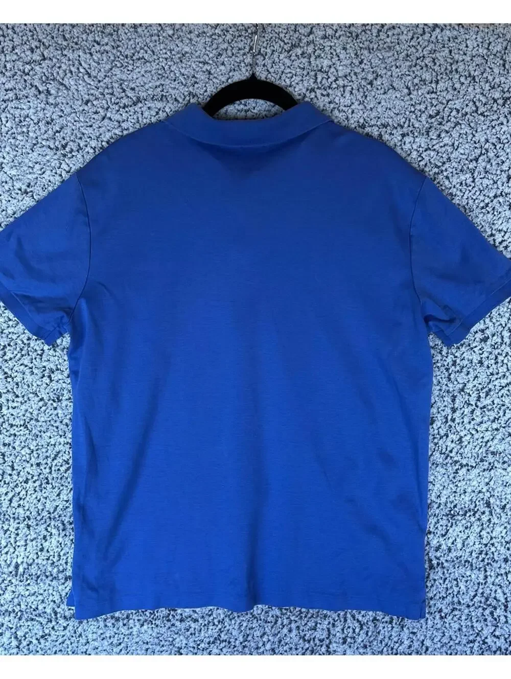 Polo Ralph Lauren Soft Cotton Polo Faded Heather Royal Custom Slim Fit